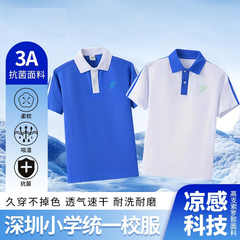 Shenzhen School Uniforms for Elementary Students Summer Sports Sorona Short-Sleeve Uniform Tops Wholesale Long Pants Unisex Quick-Dry Set Shenzhen School Uniforms for Elementary Students Summer Sports Sorona Short-Sleeve Uniform Tops Wholesale Long Pants Unisex Quick-Dry Set
