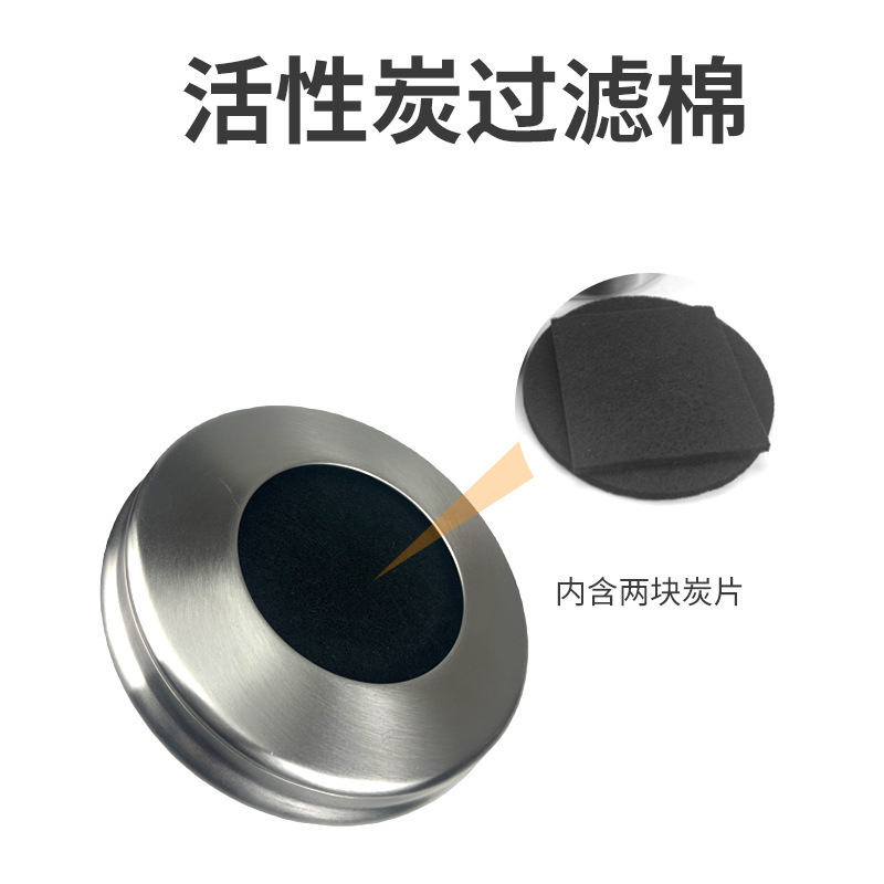台所5L直紋ステンレス回収桶家庭用収納台所の残り桶の肥育桶蓋付きホテルの果皮ごみ|undefined