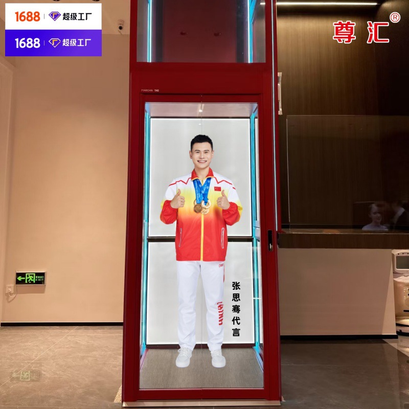 厂家家用小电梯阁楼复式楼两层三层别墅电梯无机坑无噪音家用电梯