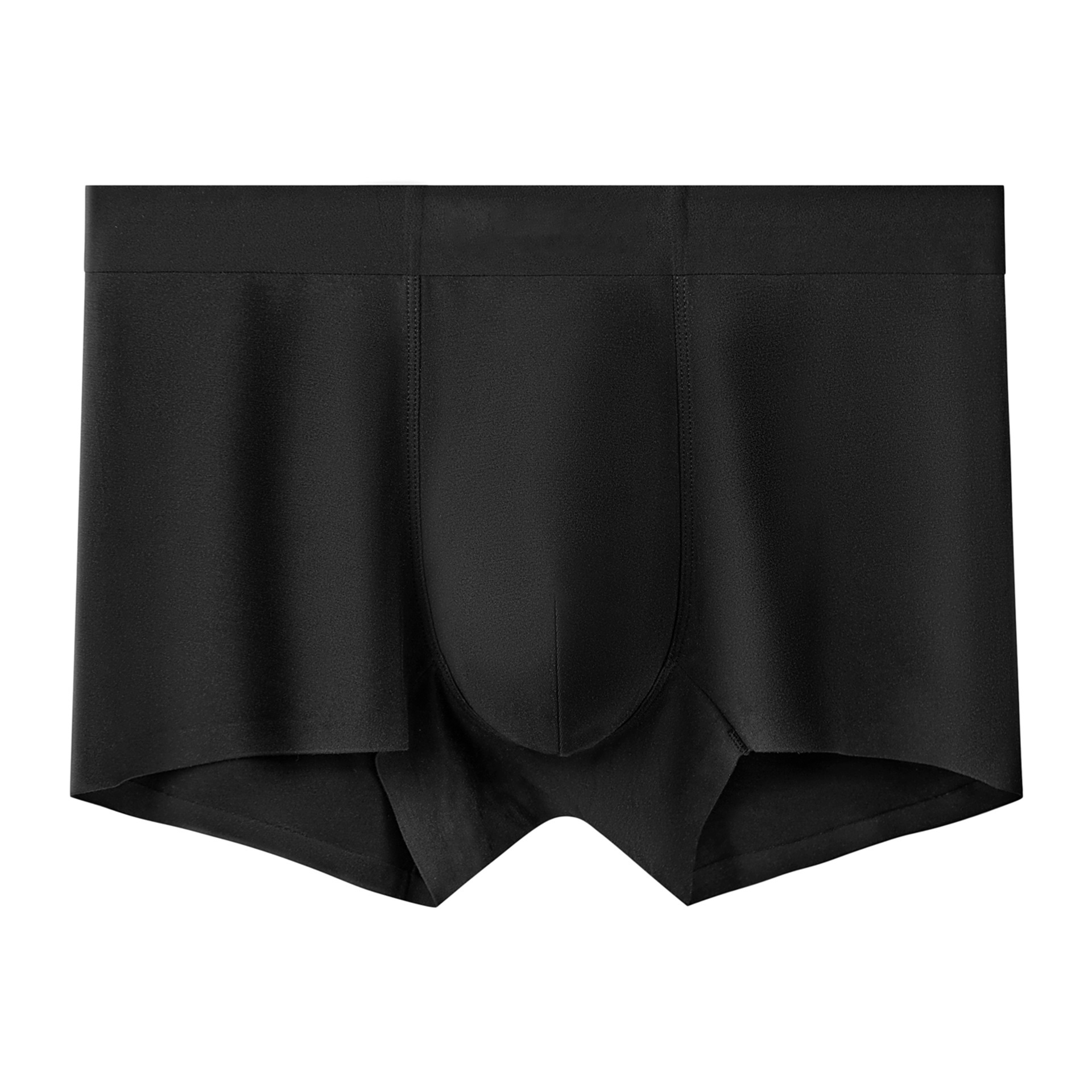 80 Pantalones de hombre Lanjing Modal 10A antibacterianos pantalones cortos cómodos simple sin marcas de verano rojo