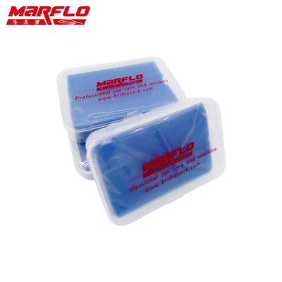 Maflawo Car Wash Mud Volcanic Təmizləyici gel - 100g-plastic-box-packaging-blue
