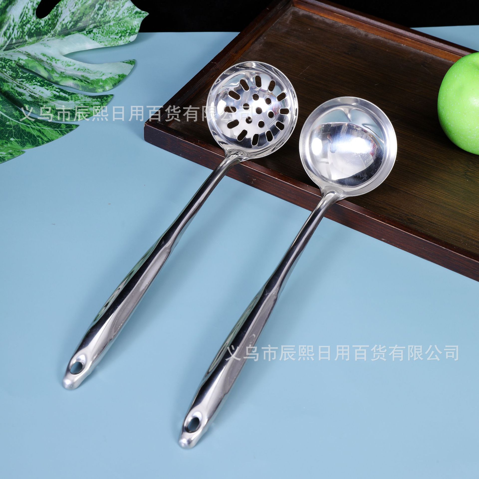 不锈钢汤勺家用2厘7公分汤壳汤漏酒店餐厅火锅勺家用厨房盛汤勺子