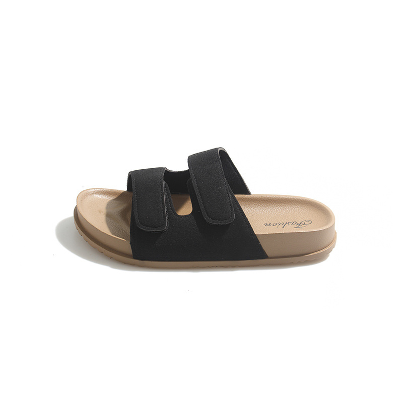 Women's Summer Outdoor Sandals Non-slip Double Strap Velcro_voghion.com