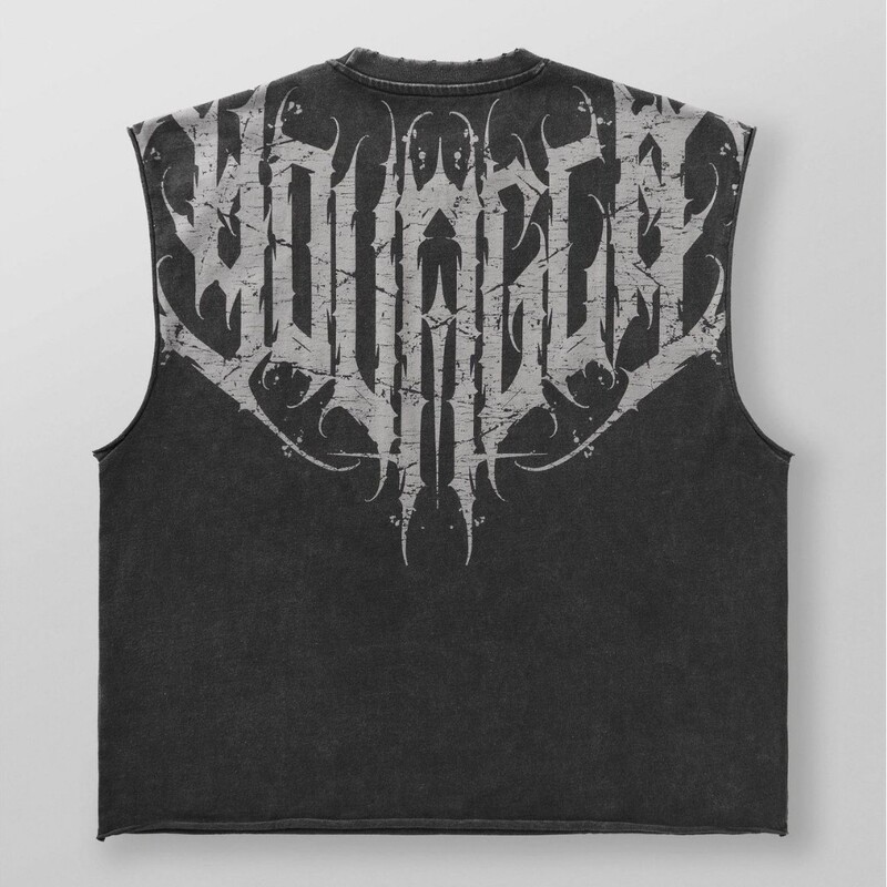 YOUNGLA American-style trendy vest, men's summer new running and fitness vest, fashionable and casual sleeveless T-shirt