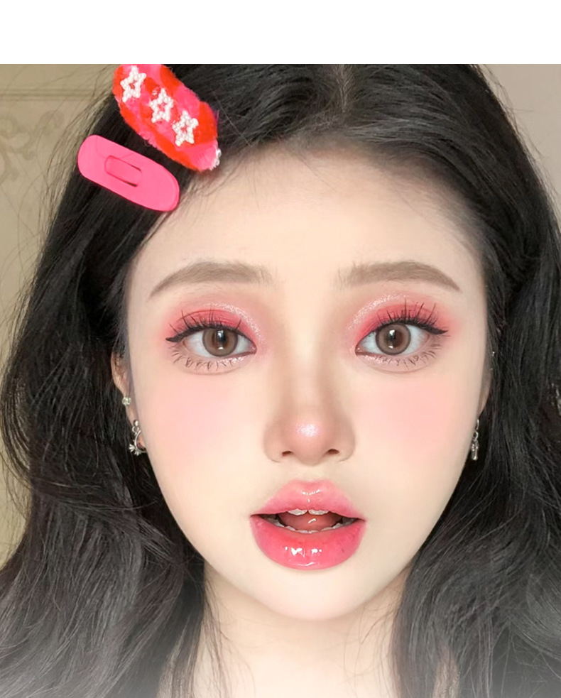 xixi Pengkelo Red Seven-color Eyeshadow Palette, Low saturation, pearlescent, matte, Fine Sparkle, Daily Makeup, Blush and Eyeshadow all-in-one Palette undefined