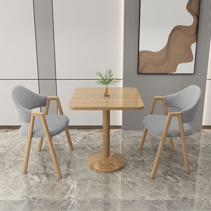 Nordic Negotiation Table and Chair Combination suit Reception Modern Balcony Casual Table and Chair Small Round Table Coffee Milk Tea Shop Dining Table