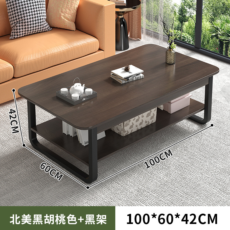 Mesa de té pequeña sala de estar simple simple mesa pequeña casa de sofá de lujo simple mesa creativa moderna mesa cuadrada