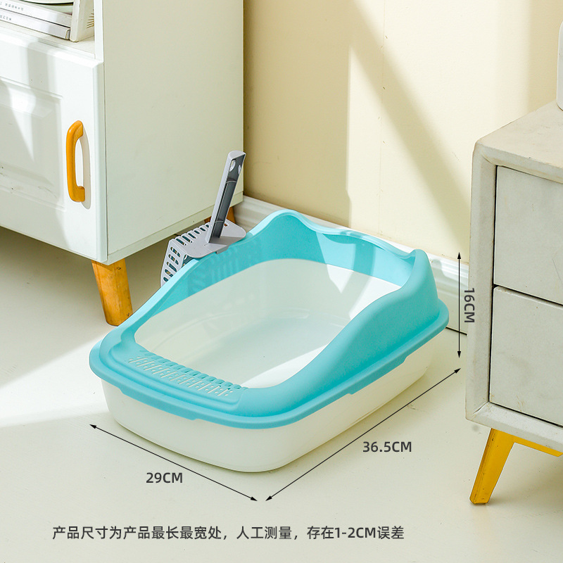 초소형 사이즈 [높은 입구 1.5kg은 새끼 고양이에게 적합하지 않음] 삽이 포함되어 있지 않음