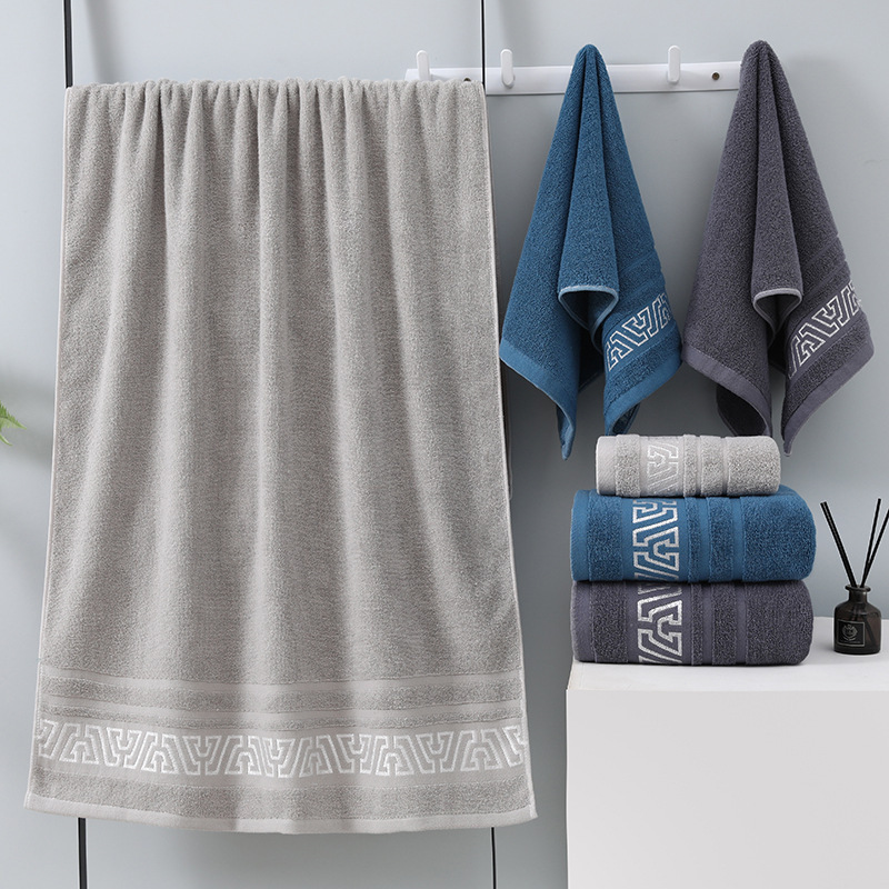 Cross-Border Wholesale Towels Temu,Shein Household Face Wash and Bath Towels Thick Absorbent Bath Towels Jacquard Supermarket Cross-Border Wholesale Towels Temu,Shein Household Face Wash and Bath Towels Thick Absorbent Bath Towels Jacquard Supermarket