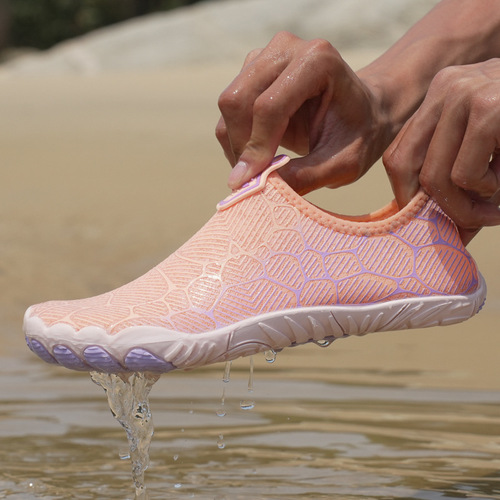 Cross-border new outdoor river-tracing shoes, cycling, fishing, amphibious wading shoes, anti-cut and anti-stab shoes, water shoes for playing in the sea