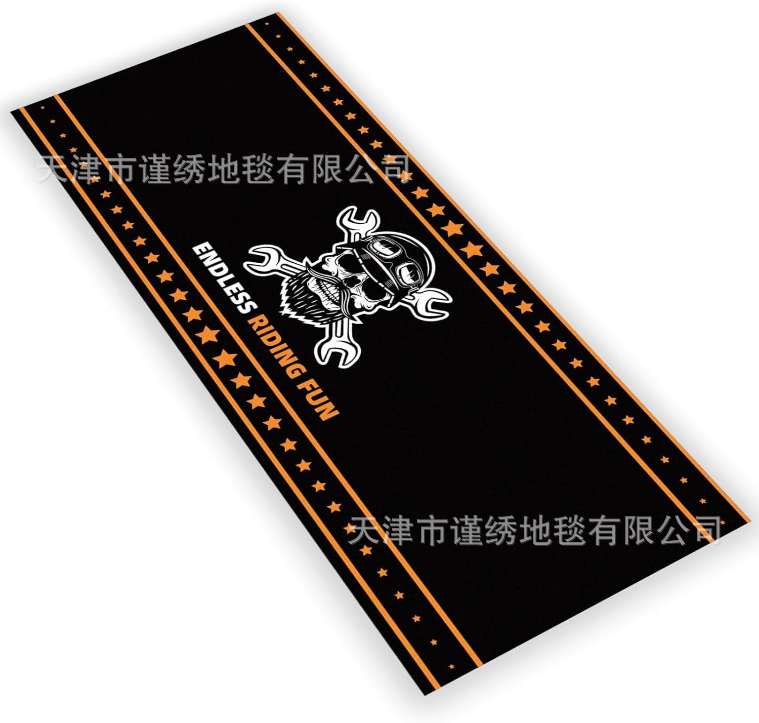 Cross-border motorcycle display mat can be personalized diy can add logo Amazon temu Xiyin generation hair wholesale mat