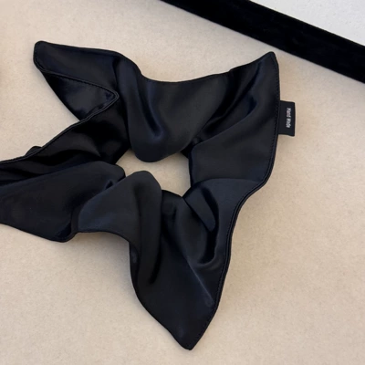 Fashionable Hair Accessories, Head Accessories, Saç üçün rezinlər - hair-tie-black