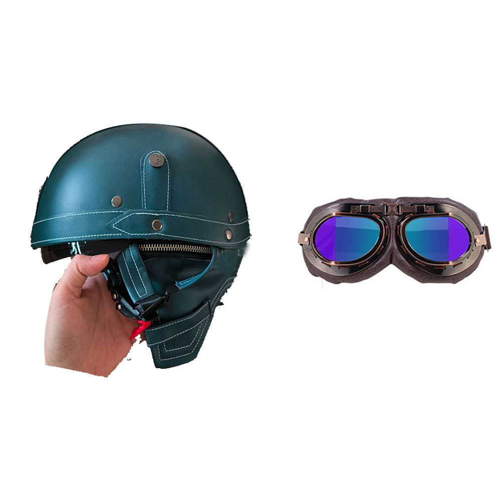 K328 진한 파란색 헬멧 + 01 컬러 필름