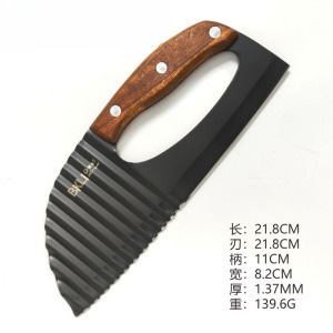 Cuchillo de cocina que ahorra trabajo Cuchillo de corte de nuevo estilo para el hogar Cuchillo de carne especial para el chef El acero inoxidable se puede enviar de una pieza