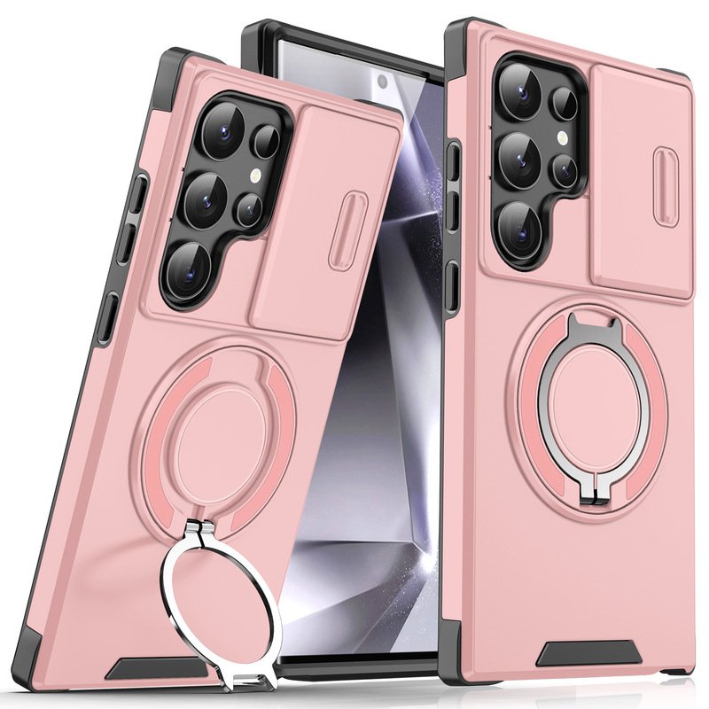 Amazon クロスボーダー卸売に適した Samsung S25ultra ヨーロッパとアメリカの車用磁気ホルダー携帯電話ケース A56 プッシュウィンドウ|undefined