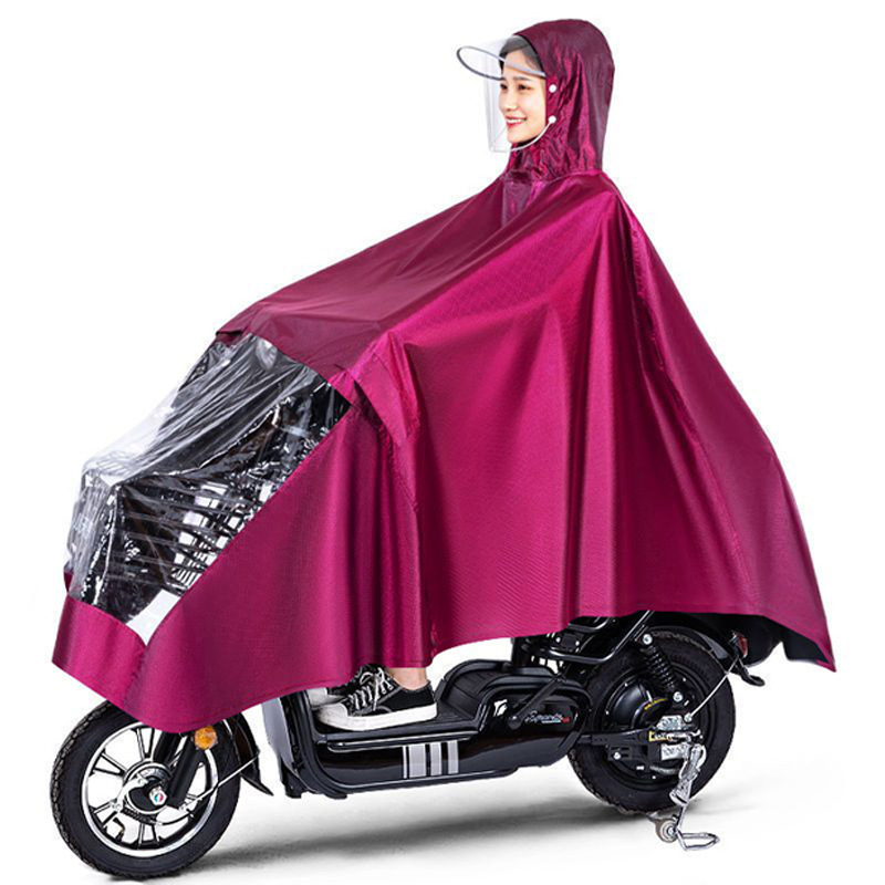 雨衣电动车加大加厚电瓶摩托单人双人男女长款全身防暴雨九号|undefined