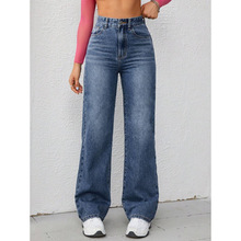 J 51803 Washed wide leg denim trousers ϴˮ����ţ�г���