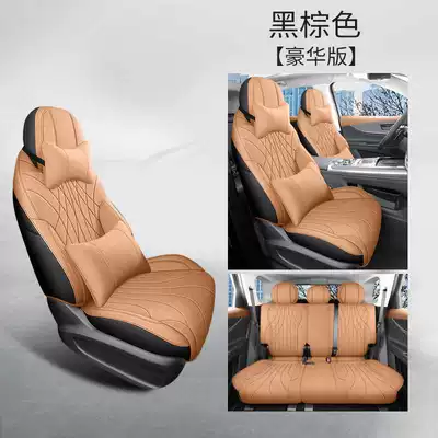 Modelə uyğun (Original) oturacaq örtükləri – covers, full-coverage CDM seat covers, suitable - black-brown-luxury-edition-note-the-model-year-five-seater
