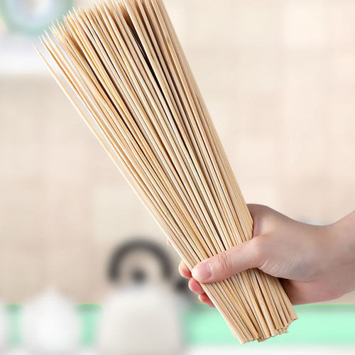 Commercial barbecue skewers fried skewers Bobo chicken grilled sausage oden cooking bamboo skewers disposable bamboo skewers snack skewers wholesale