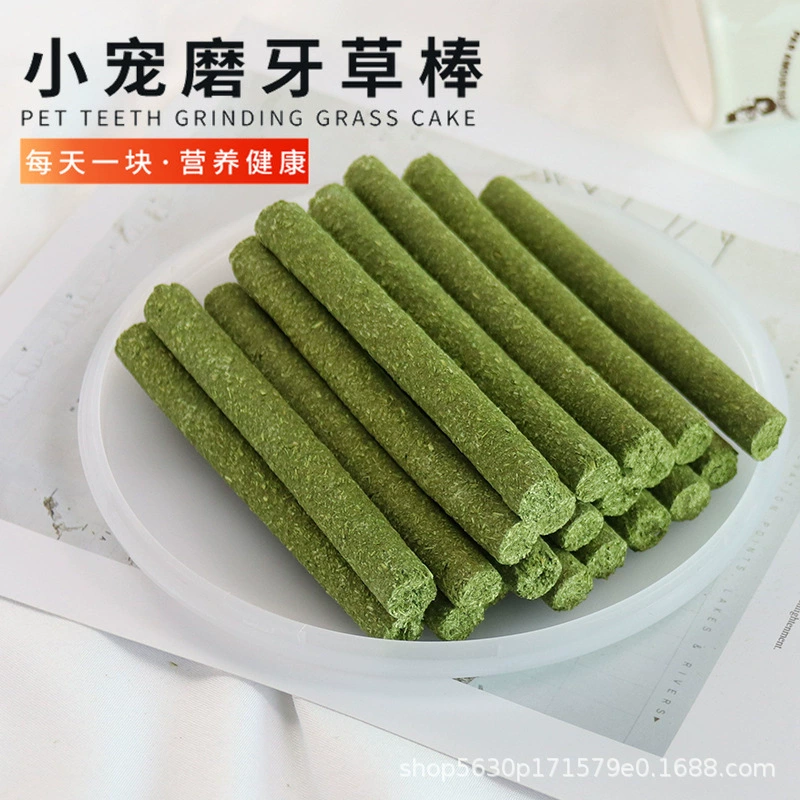 Корм-палочки из люцерны и тимофеевки для кроликов, хомяков, шиншилл, морских свинок, жевательные палочки для морских свинок