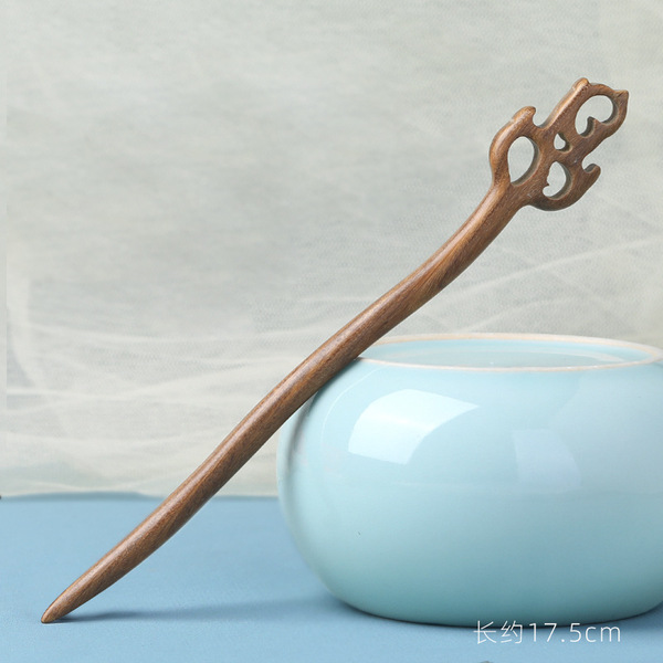 Chinese hairpin green sandalwood