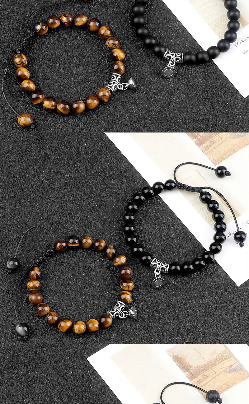 Handgefertigtes Perlenarmband Partner Set Mit Magnetverschluss_voghion.com
