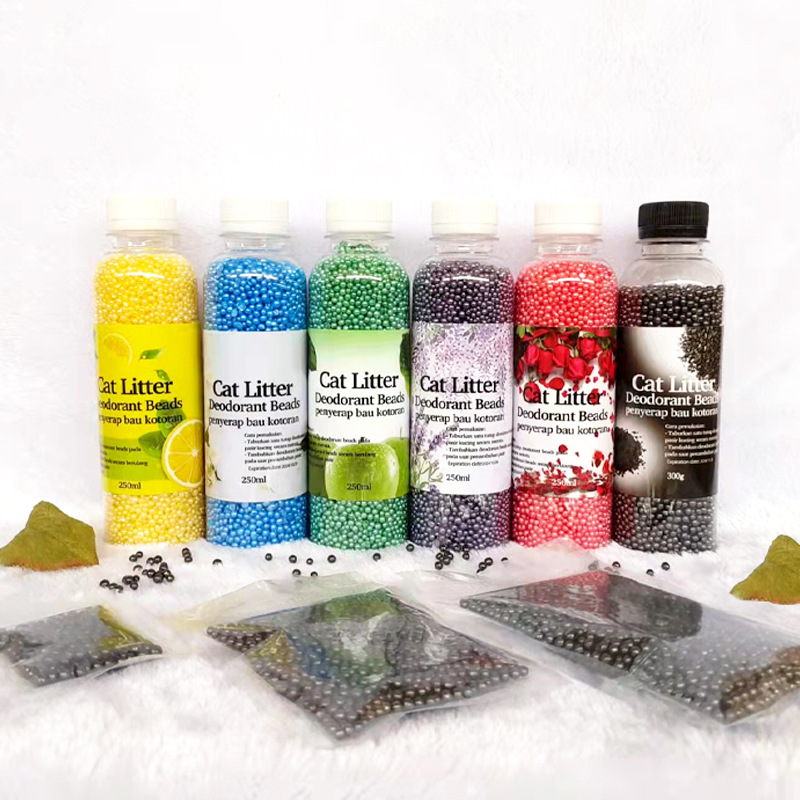 猫砂除臭珠宠物消臭珠 猫砂伴侣猫砂盆除臭香珠活性炭猫砂除臭珠