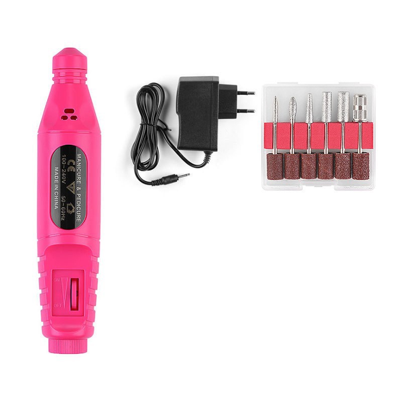 Versión actualizada de pulidor de uñas tipo lápiz portátil de pulido de uñas pulidor de uñas herramientas de manicuras Nailsander