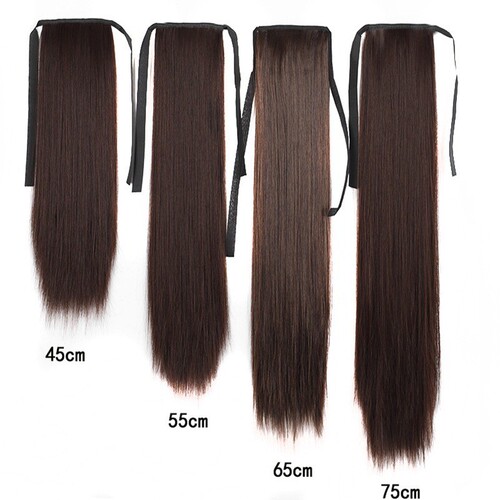 Wig Straight Hair Half-Updo Silky Hair Wig Half-Updo Braided Wig for Women Braided Half-Updo Medium and Short Half-Updo Braids