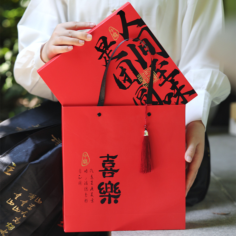 2025红色大月饼包装袋500g一斤装铝箔加厚国风中秋广式独立机封袋|undefined