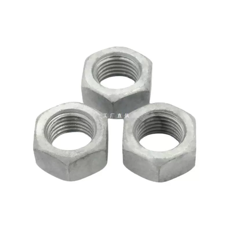 8,8 класса горячего оцинкованного гайки расширенного отверстия Шестигранная гайка M6M8M10M12-M39 плюс большие отверстия горячего цинкового погружения гайка