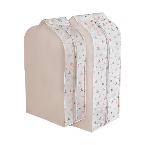 Shumi clothes 3D dust-proof hanger-type clothing dust-proof bag household storage bag coat cover suit dust-proof cover 