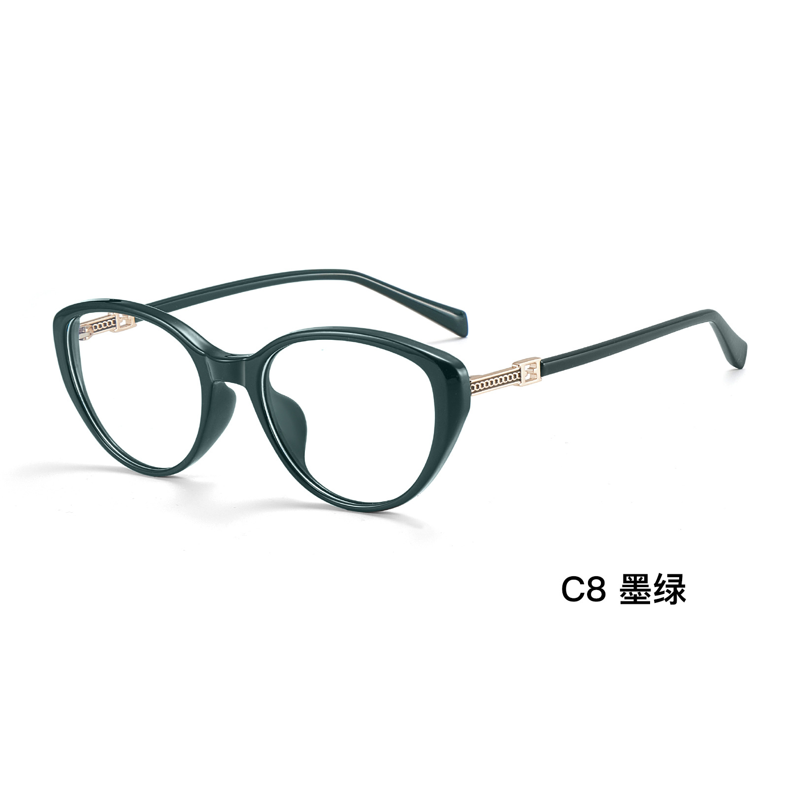 Gran marca reticulante artefacto facial ojo de gato anti-luz azul TR90 marco de gafas de 4 mm de ancho puede equiparse con miopía al por mayor