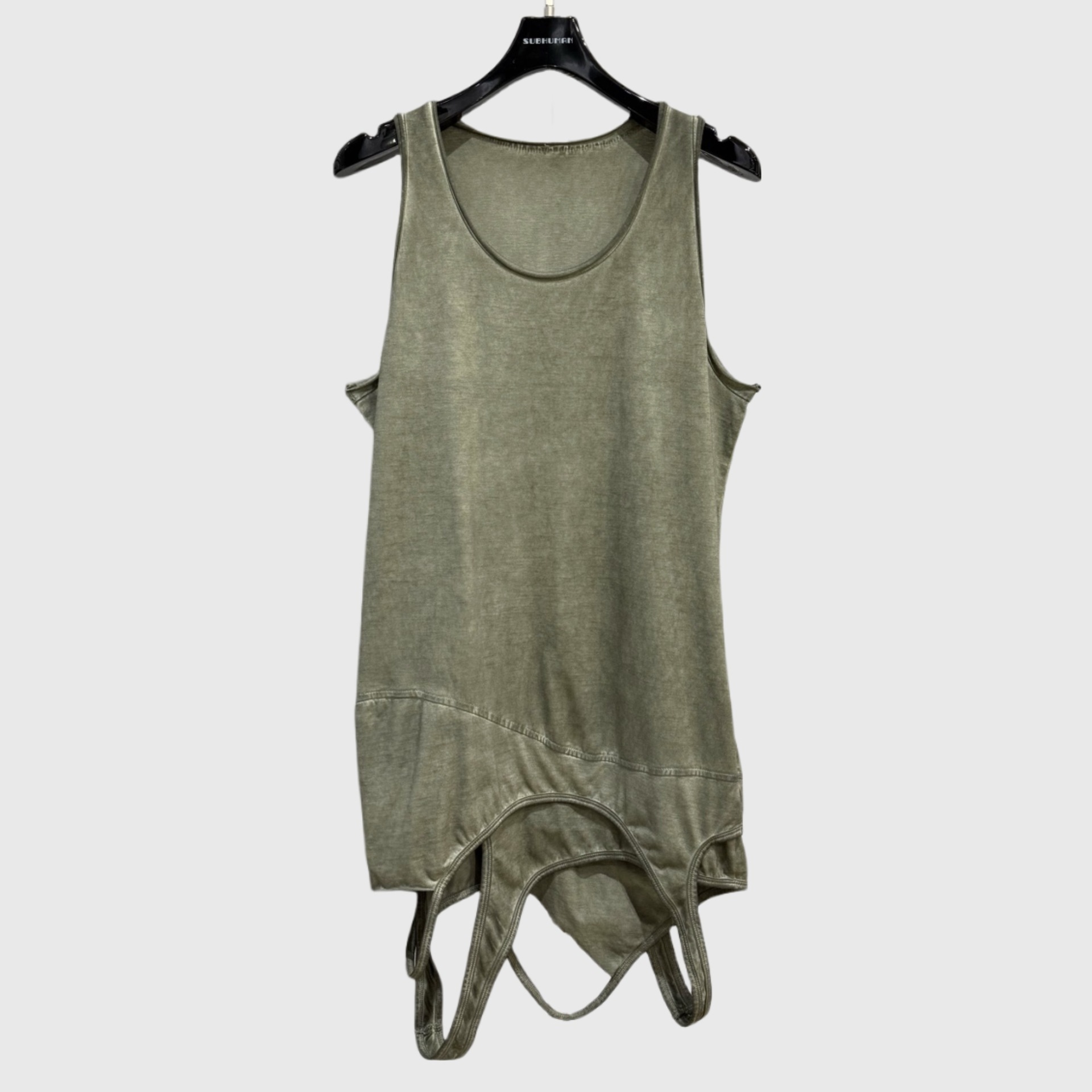 SUBHUMAN Men's Vest | 2025 Spring/Summer New Trendy Double-Ended Spliced Niche Design
