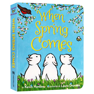 When Spring Comes English original books When Spring Comes children's English Enlightenment picture book cardboard