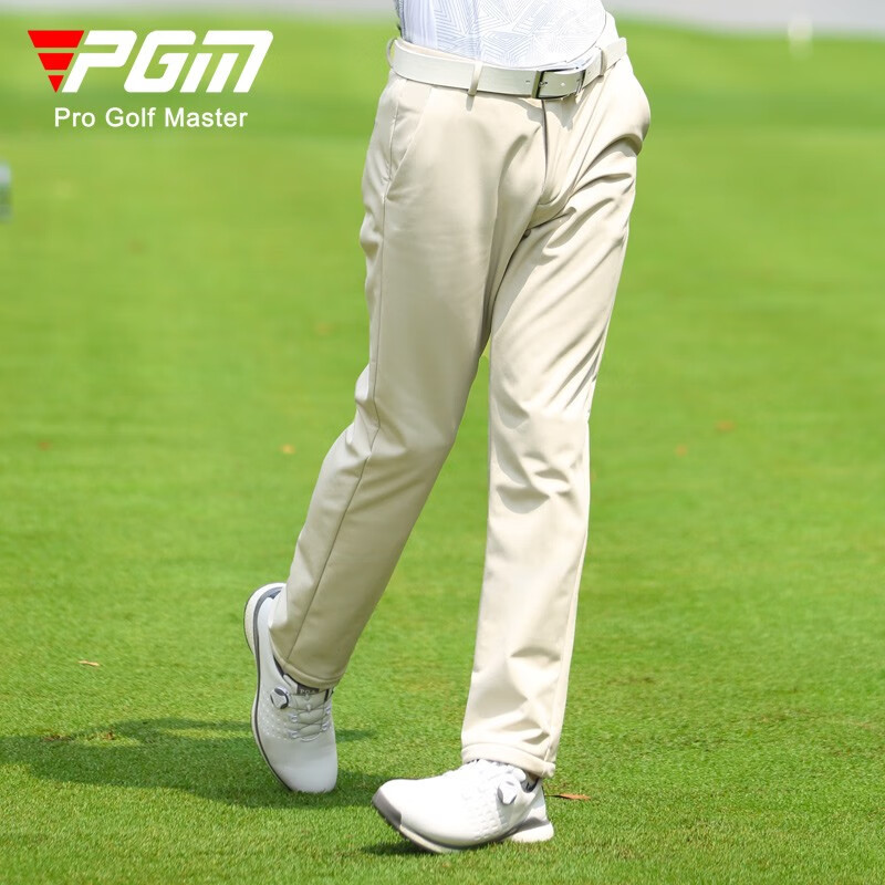 Quần golf nam PGM dài co giãn thoáng khí — KUZ154-Màu đen, KUZ154-Kaki, KUZ154-màu xám