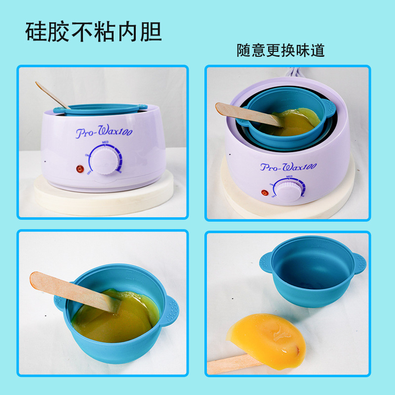 Nuevo actualizado 300g cera caliente beeswax Bean traje de depilación Crema para hombres y mujeres cara partes privadas barba axila lagrimeo tipo