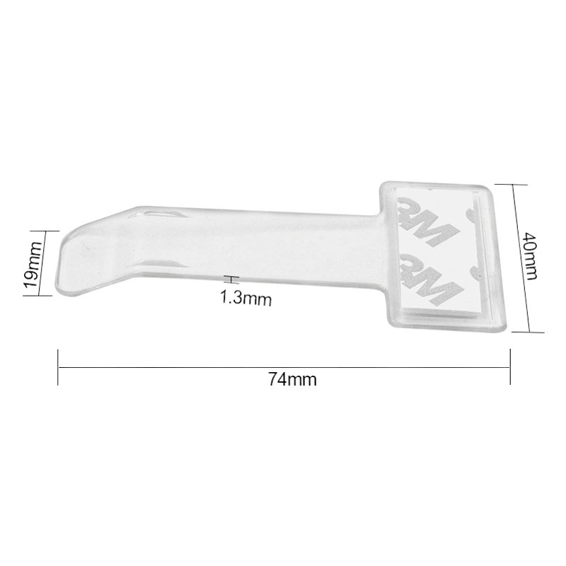 Клип сертификата Пластиковый зажим для билетов Зажим для парковочного билета Временная парковка Визитная карточка Пластиковый зажим для билетов Зажим для квитанции