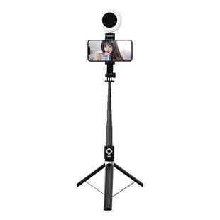 T11 Aluminum Alloy Rod 1.7 m Mobile Phone Selfie Rod Multifunctional Shake Tone Bluetooth Remote Control Live Bracket
