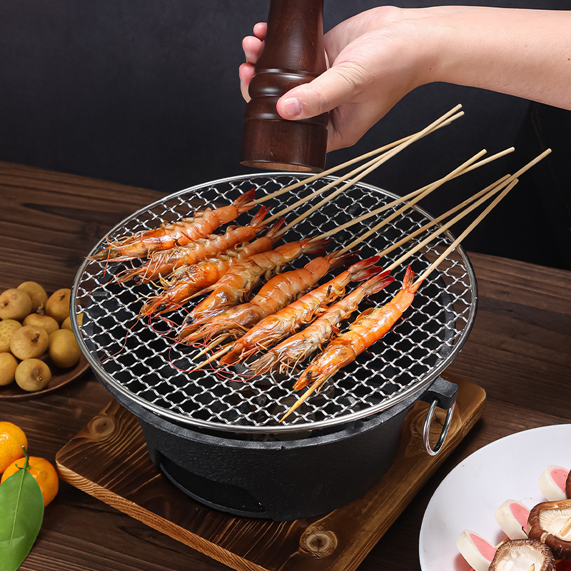 鋳鉄製カーボンストーブ、家庭用バーベキューコンロ、厚みのあるバーベキューコンロ、業務用サイドコンロ、昔ながらの鍋コンロ、炭火コンロ、お茶作り用|undefined
