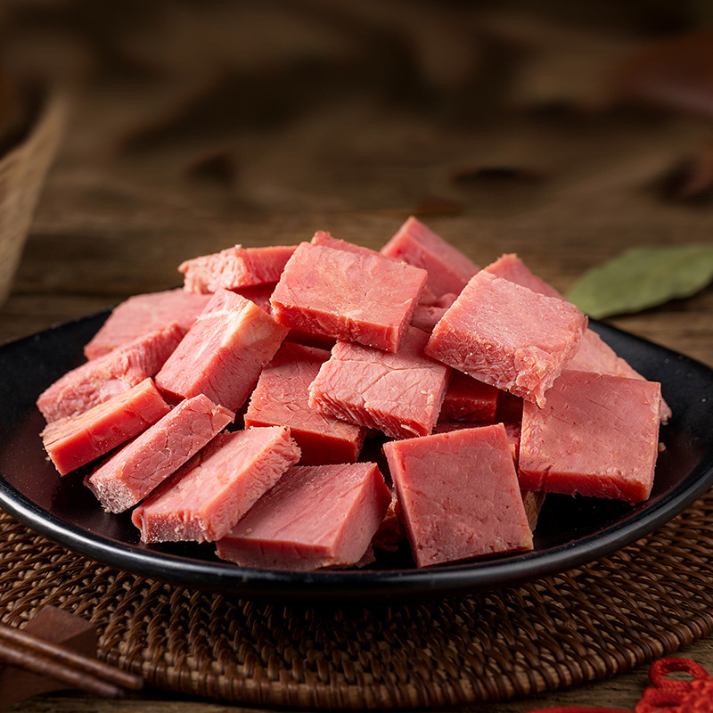 明正牛肉250g*8袋熟食牛肉真空包装即食河南特产周口五香牛肉礼盒