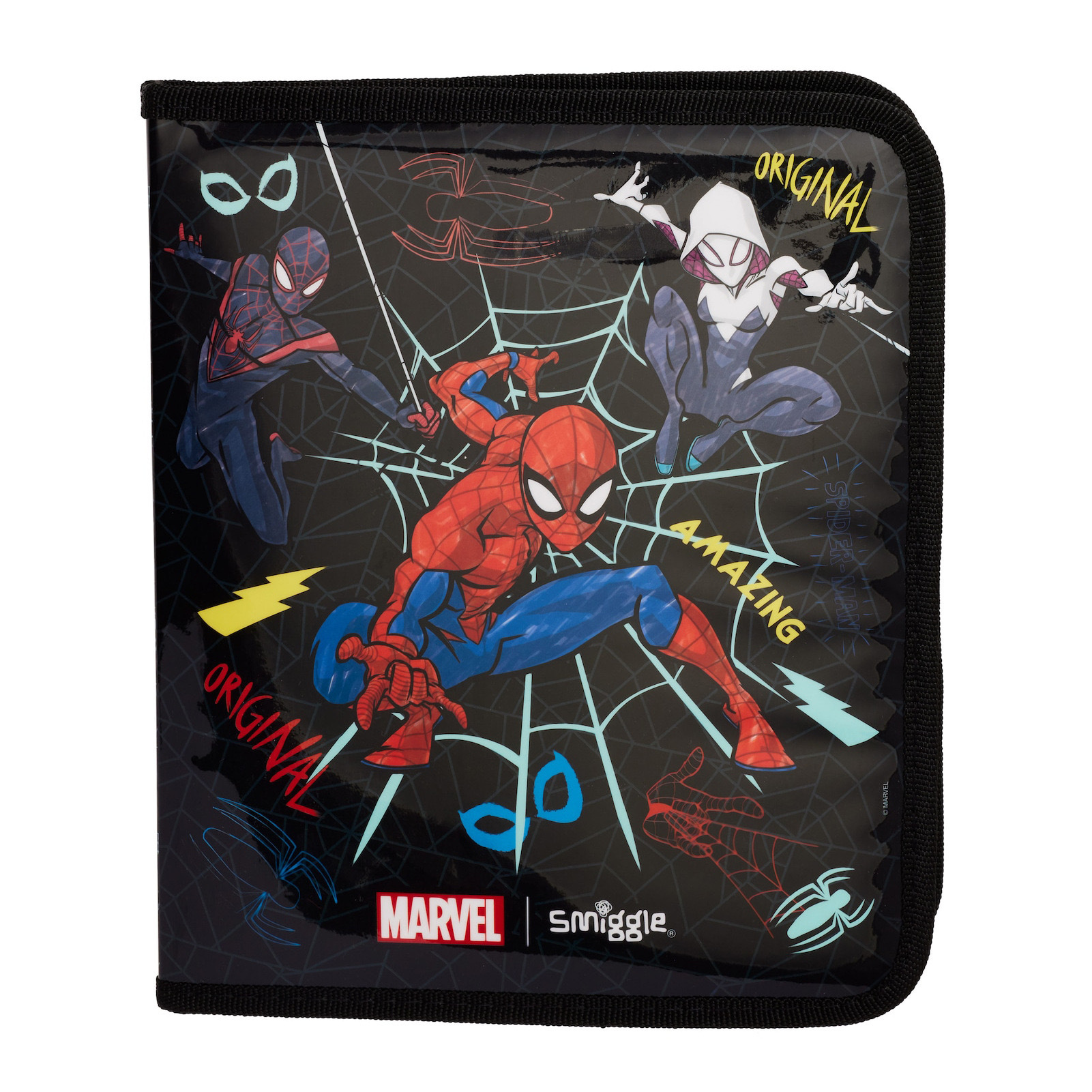 Australia smiggle Spiderman mochila escolar escuela primaria mochila bolsa de comida juego de papelería bolsa de lápices billetera taza de agua