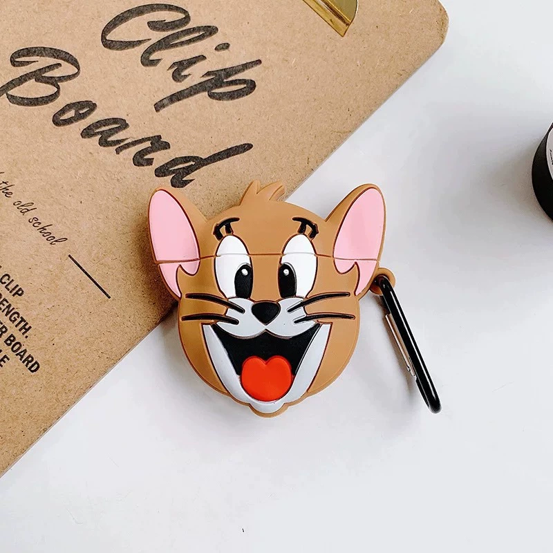 Apple, cartoon compatible silicone headphones, pro2, bluetooth, 2/3