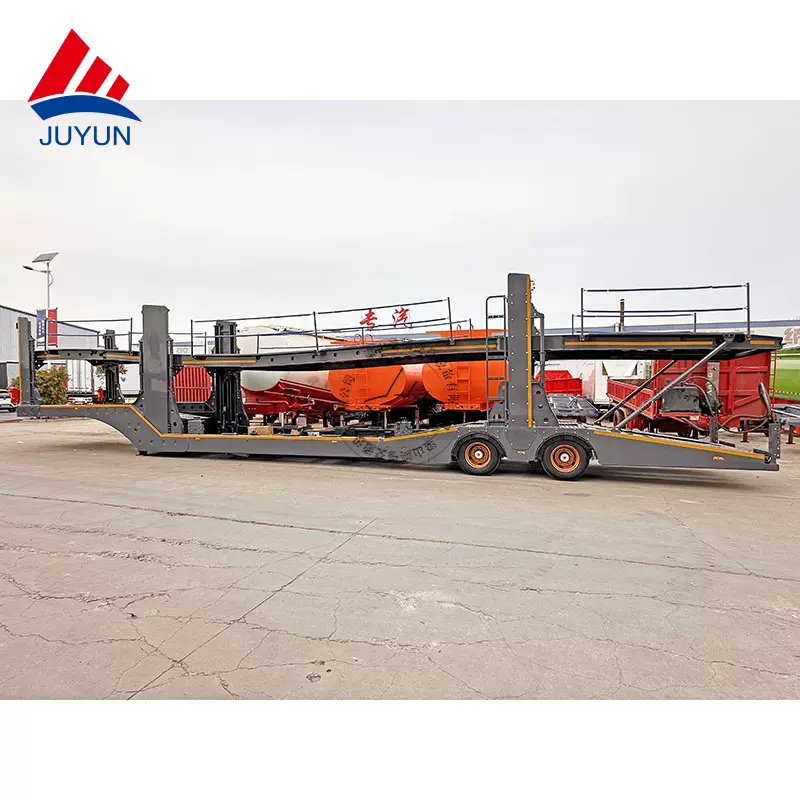 出口轿运车 6位8位轿车运输半挂车 镀锌轿运车  车辆运输车