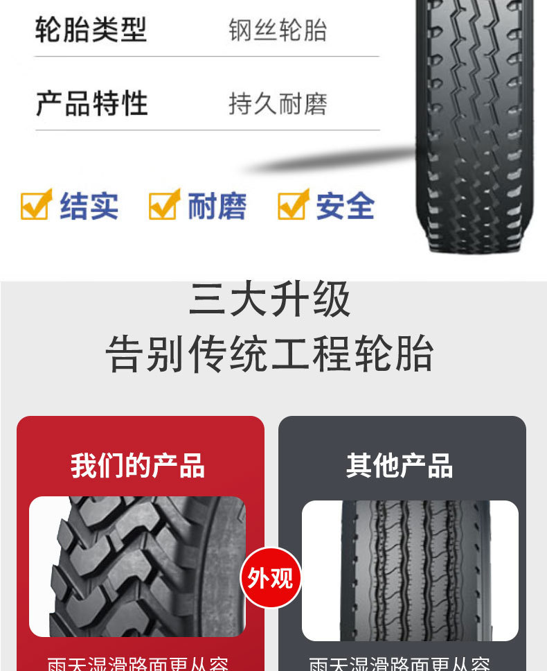 Chaoyang tire 11.00R20-18PR is suitable for passenger transport truck 1100R20 all-steel inner tire