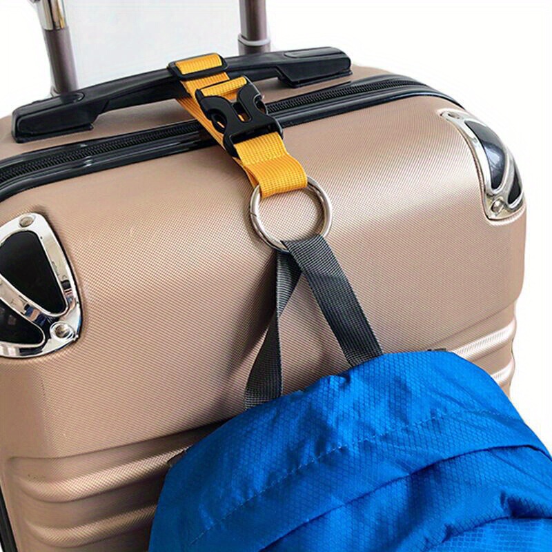Cross-border Explosive Suitcase Hook Backpack Hanging Buckle Luggage Fixed Strap Strap Adjustable Luggage Strap Strap