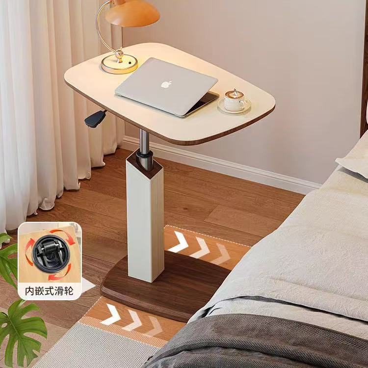 tabla plegable elevadora lateral varilla inflable tabla plegable sala de estar mesa de té dormitorio casero ocio mesa de cabezal de cama sofá lateral