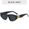 Fashionable brand retro trend sunglasses, European style