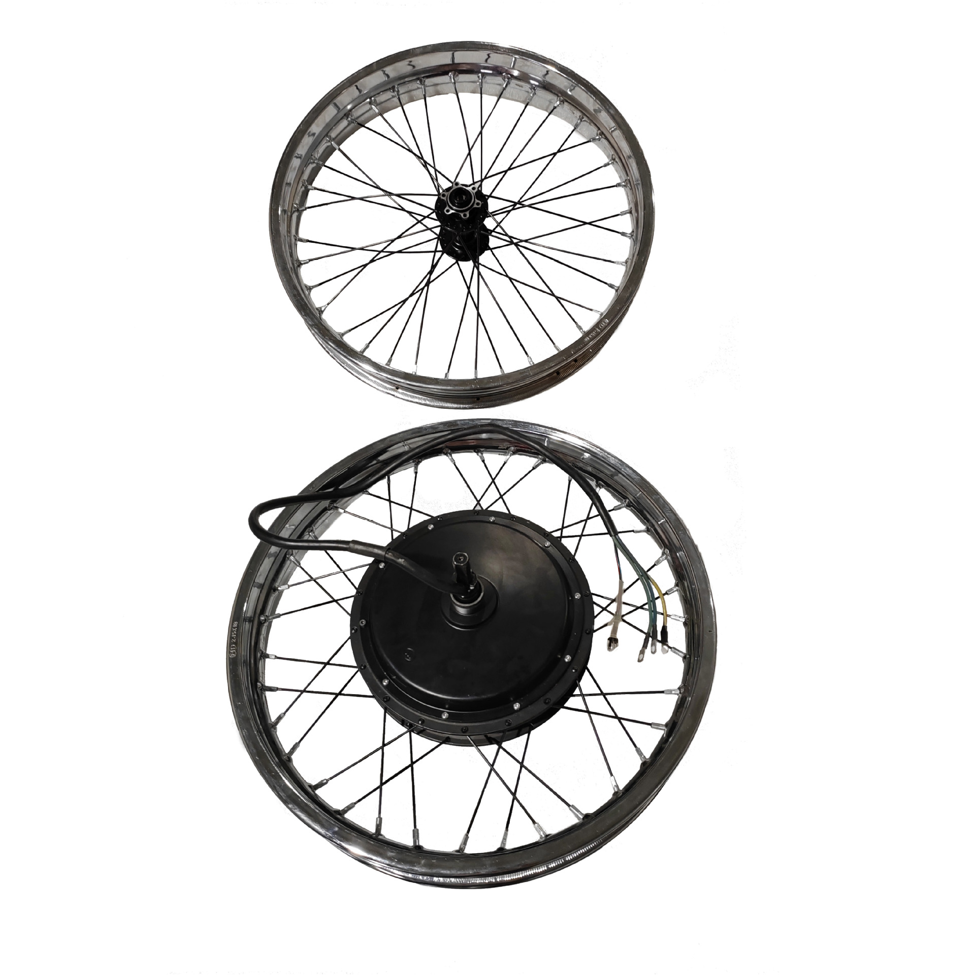 Motorcycle 21-inch front wheel off-road tire light bee dragon 19-inch front wheel set off-road electric vehicle high-power motor