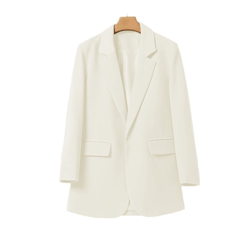 Women's Clothing 2024 Spring and Autumn Internet celebrity small suit jacket for women loose casual ladies small suit for petite_voghion.com